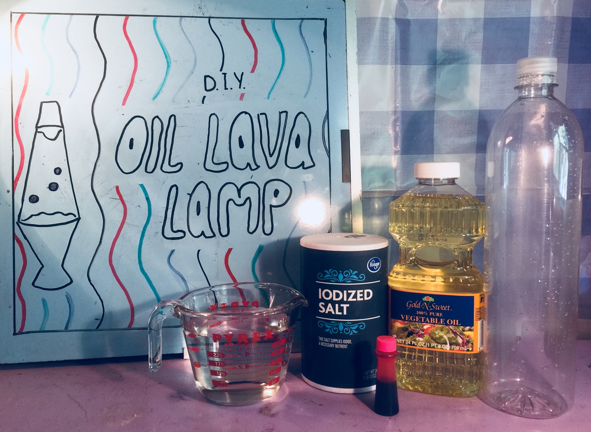 DIY Oil Lava Lamp 5 Steps Instructables