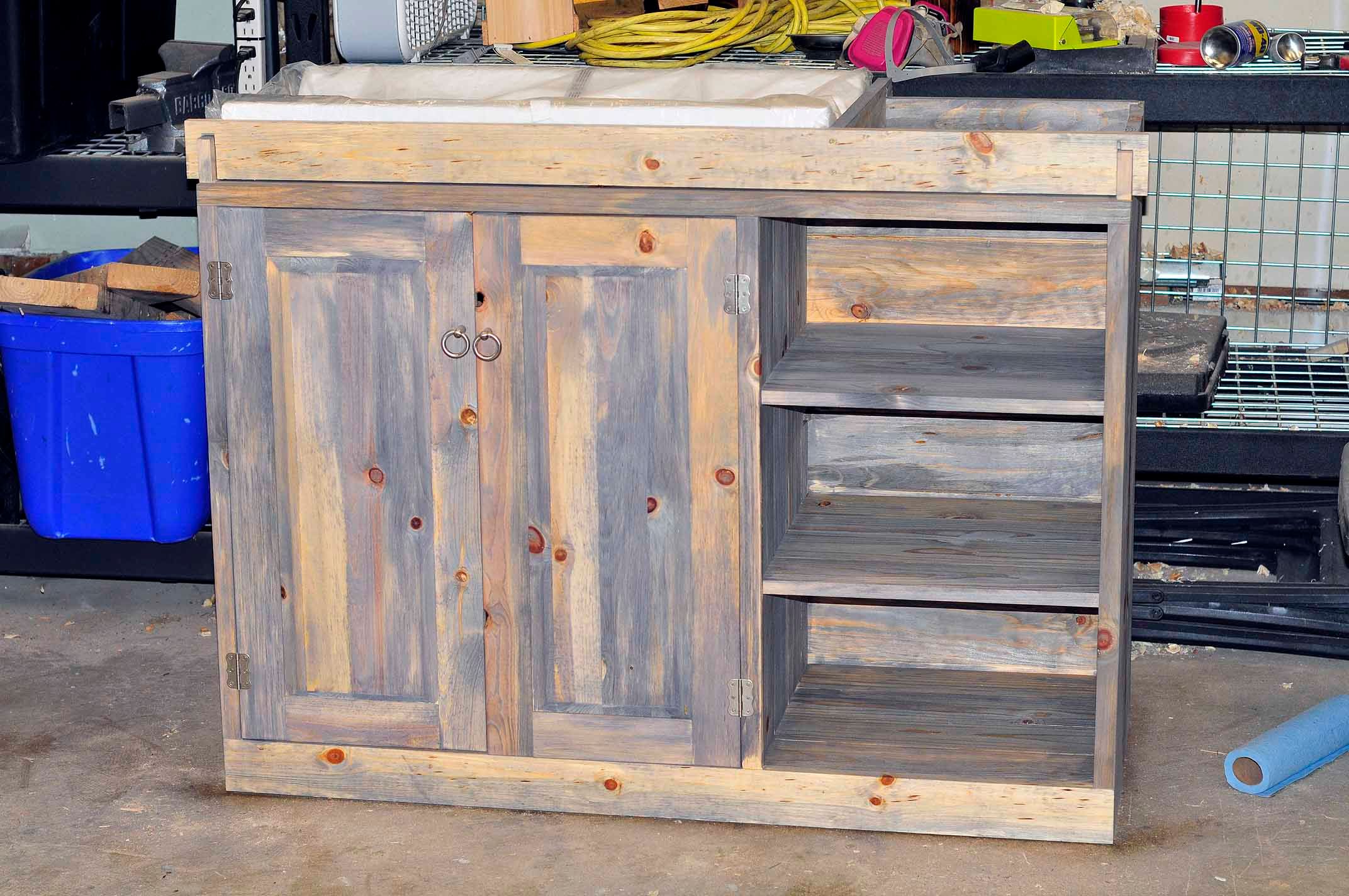 used baby changing table