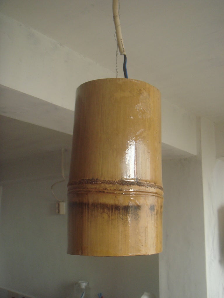 Simple Bamboo Lamp Shades Wall Hang 5 Steps With Pictures Instructables Simple Bamboo Lamp Shades Wall Hang, Bamboo Lamp Shade Design Process