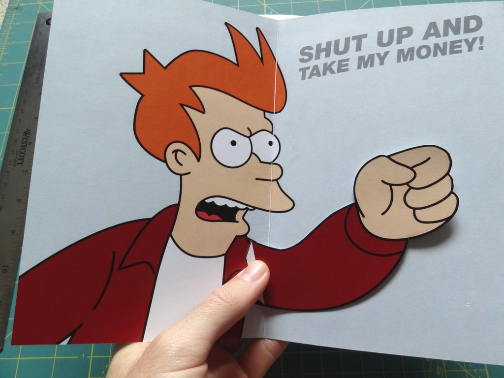 Futurama Meme Gift Card 6 Steps With Pictures Instructables Futurama Meme Gift Card 6 Steps With Pictures Instructables