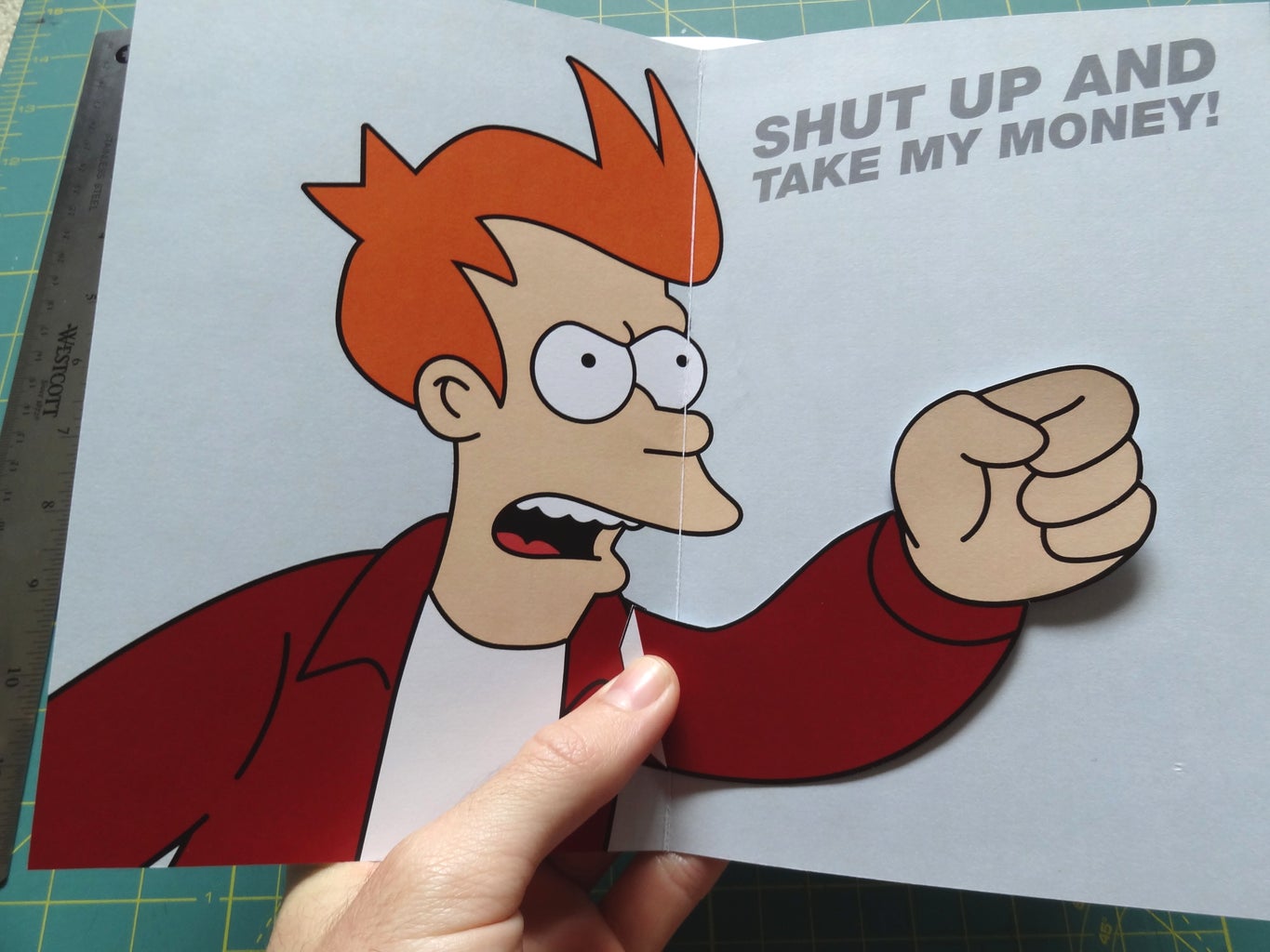 Futurama Meme Gift Card 6 Steps With Pictures Instructables Futurama Meme Gift Card 6 Steps With Pictures Instructables