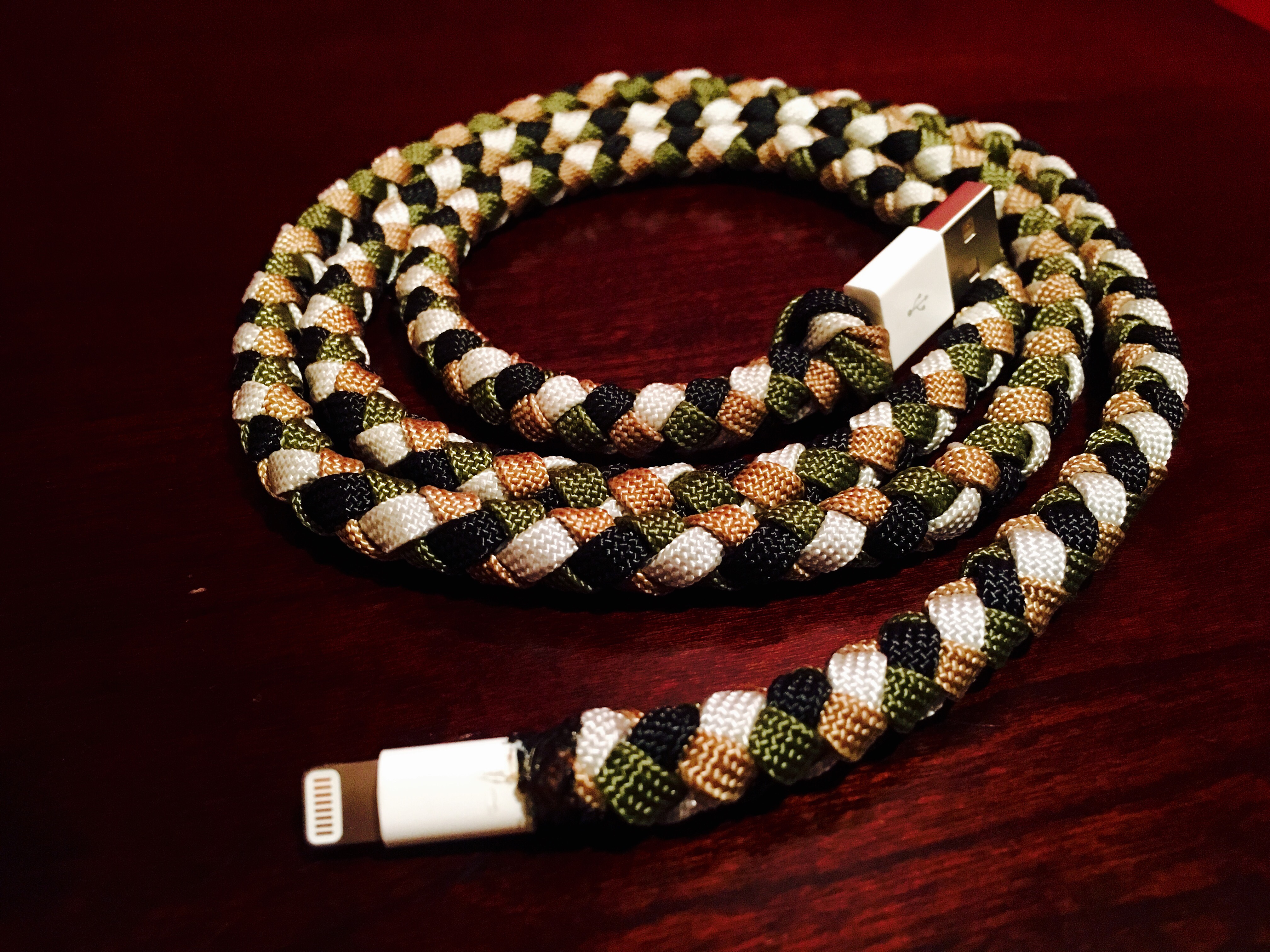 parachute cord braids