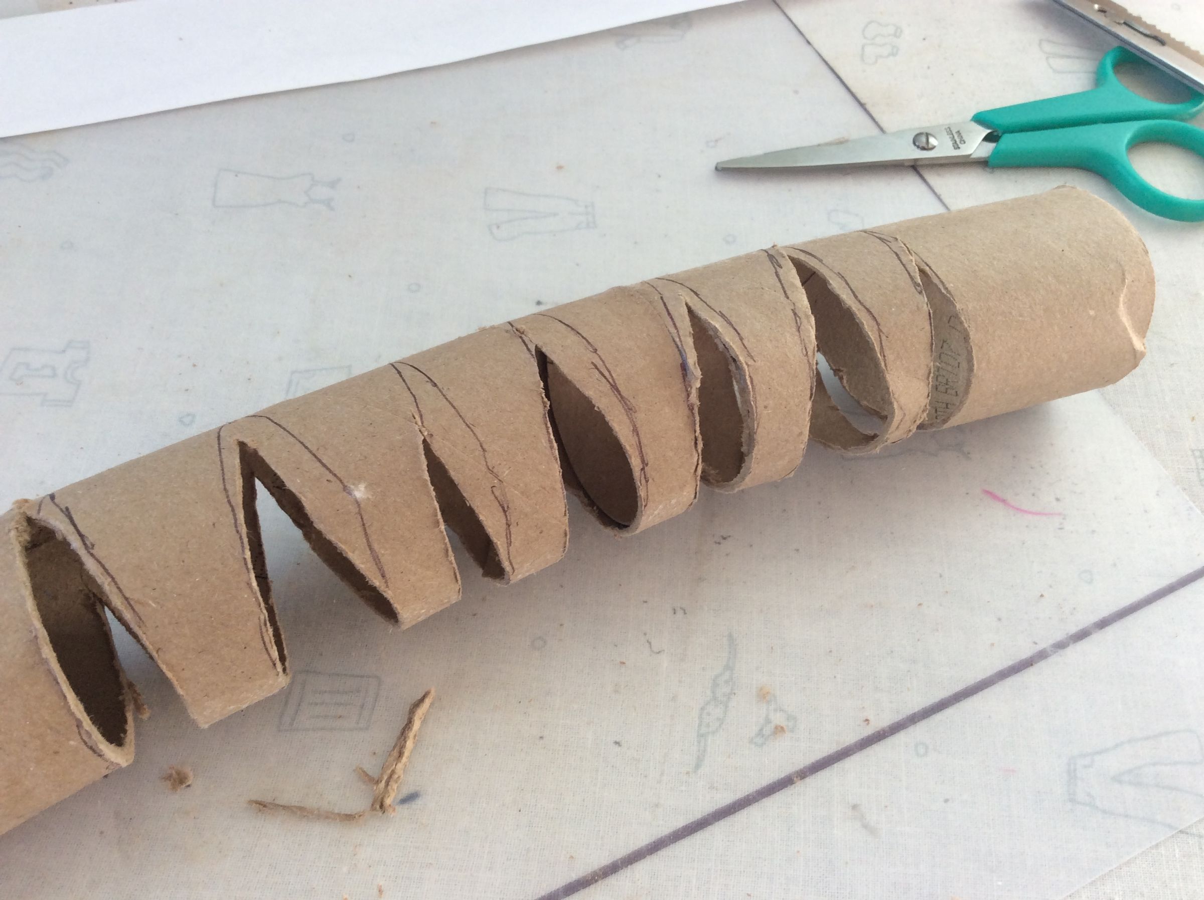 Large Cardboard Candy Canes 9 Steps Instructables