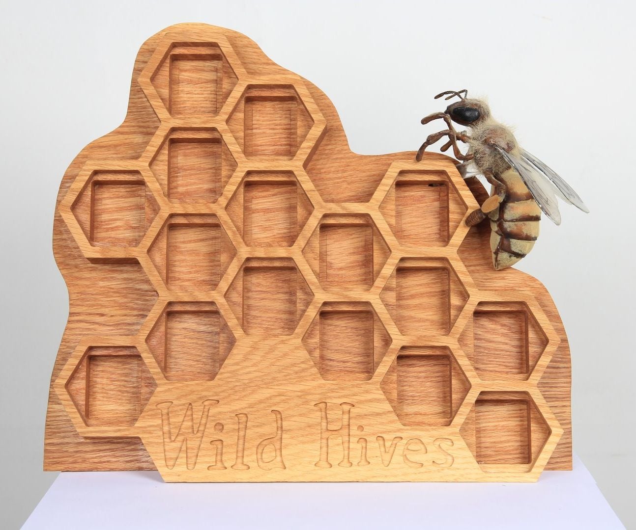 CNC Machining Project Wild Hives Honey Display 11 Steps (with