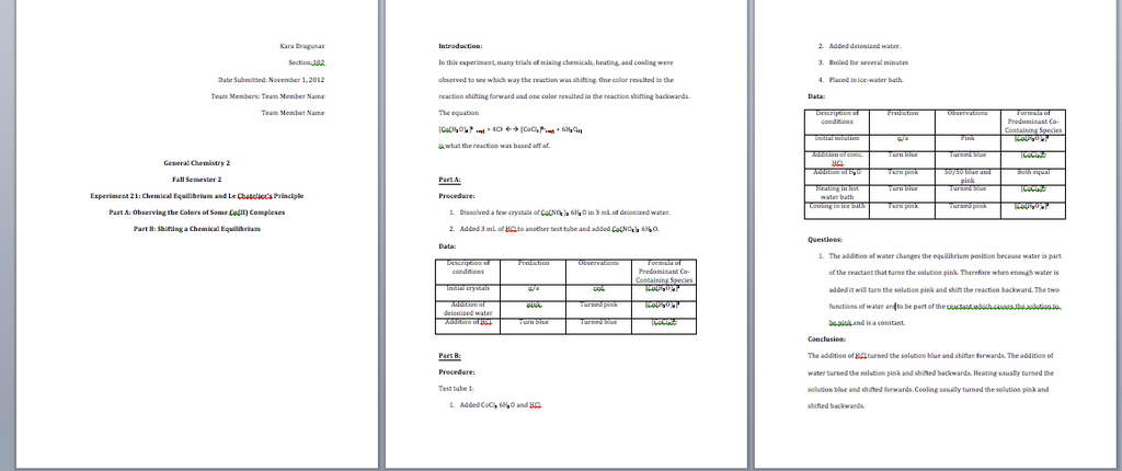 How To Write A General Chemistry Lab Report 11 Steps Instructables How To Write A General Chemistry Lab Report 11 Steps Instructables
