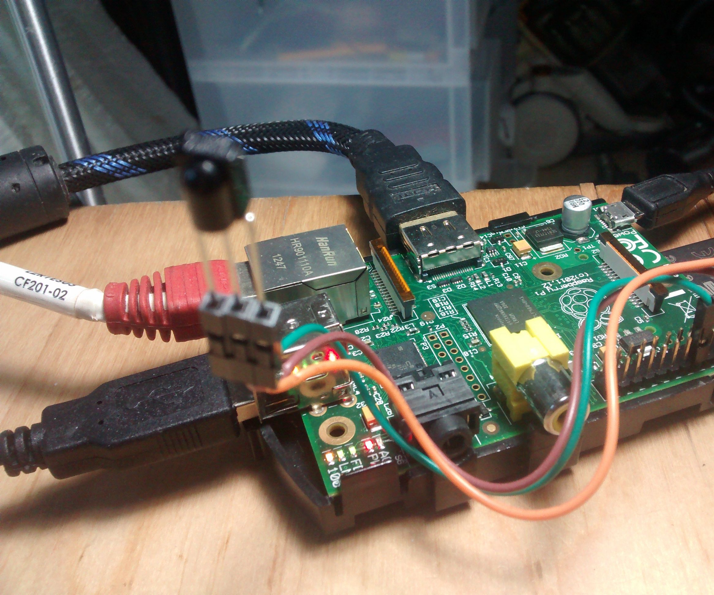 parrot os raspberry pi