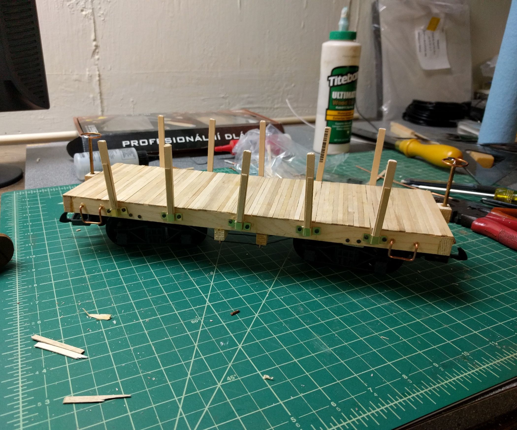 GGauge Flat Bed Train Car 10 Steps (with Pictures) Instructables