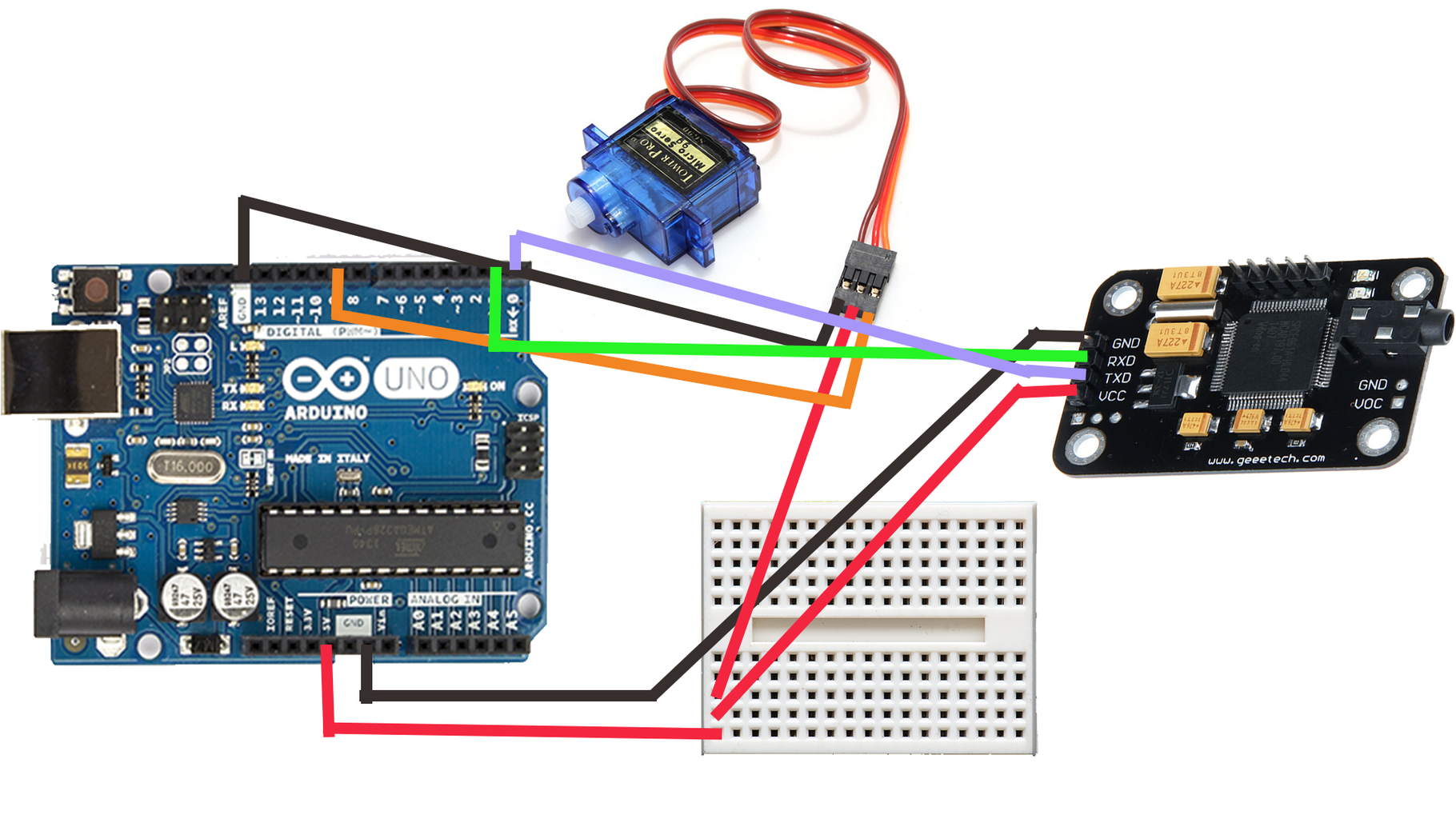 Arduino Voice / Speech Recognition With Geeetech Module [Tutorial ...