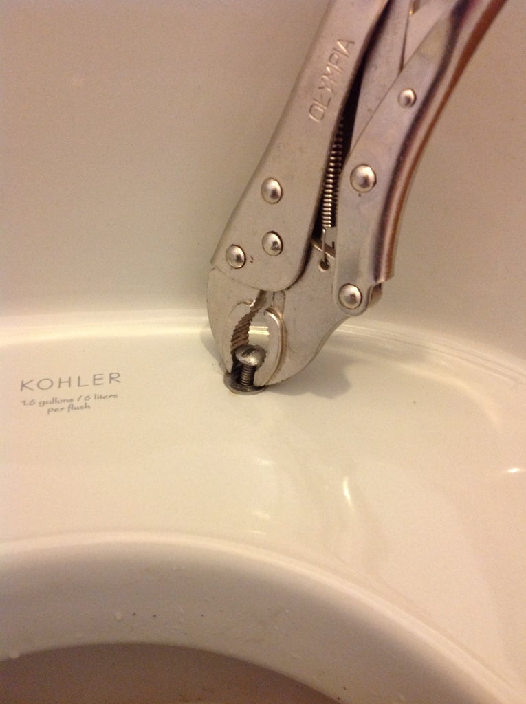 Replace Seat For 1 Piece Toilet 6 Steps Instructables - Kohler Toilet Seat Removal Replace Seat For 1 Piece Toilet 6 Steps Instructables - Kohler Toilet Seat Removal