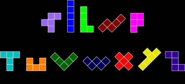 make your own pentominoes!!! DIY Project DIY Project Image