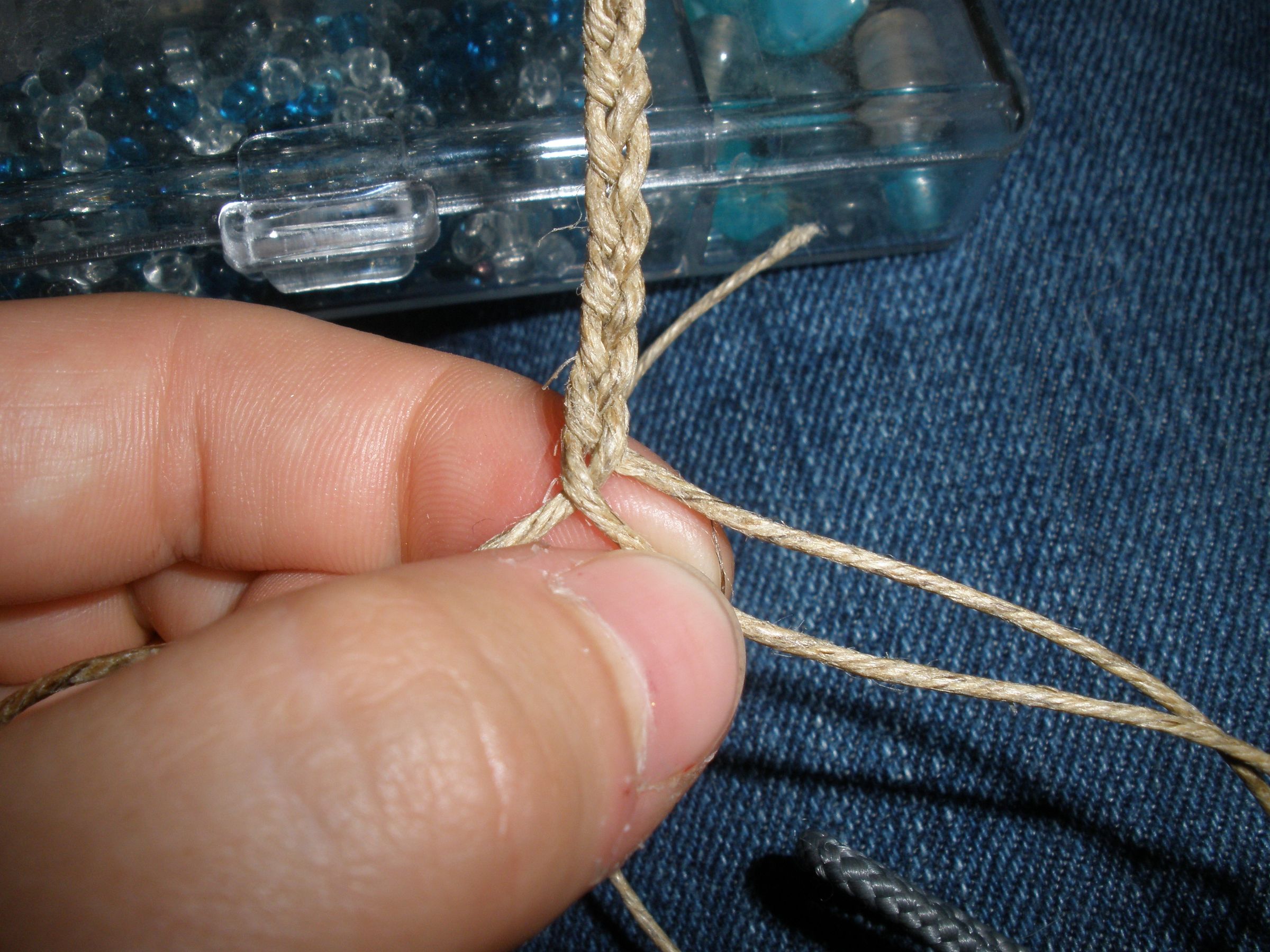 How to Make a Braided Bracelet Using Hemp Cord 6 Steps (with Pictures