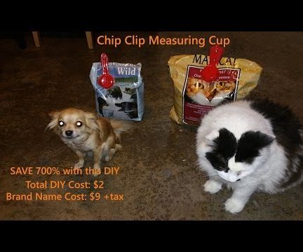 DIY guide for Chip Clip Measuring Cup for Pet Food:  - Save 600% with step-by-step instructions