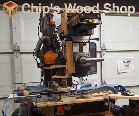 CNC Router From a Radial Arm Saw 