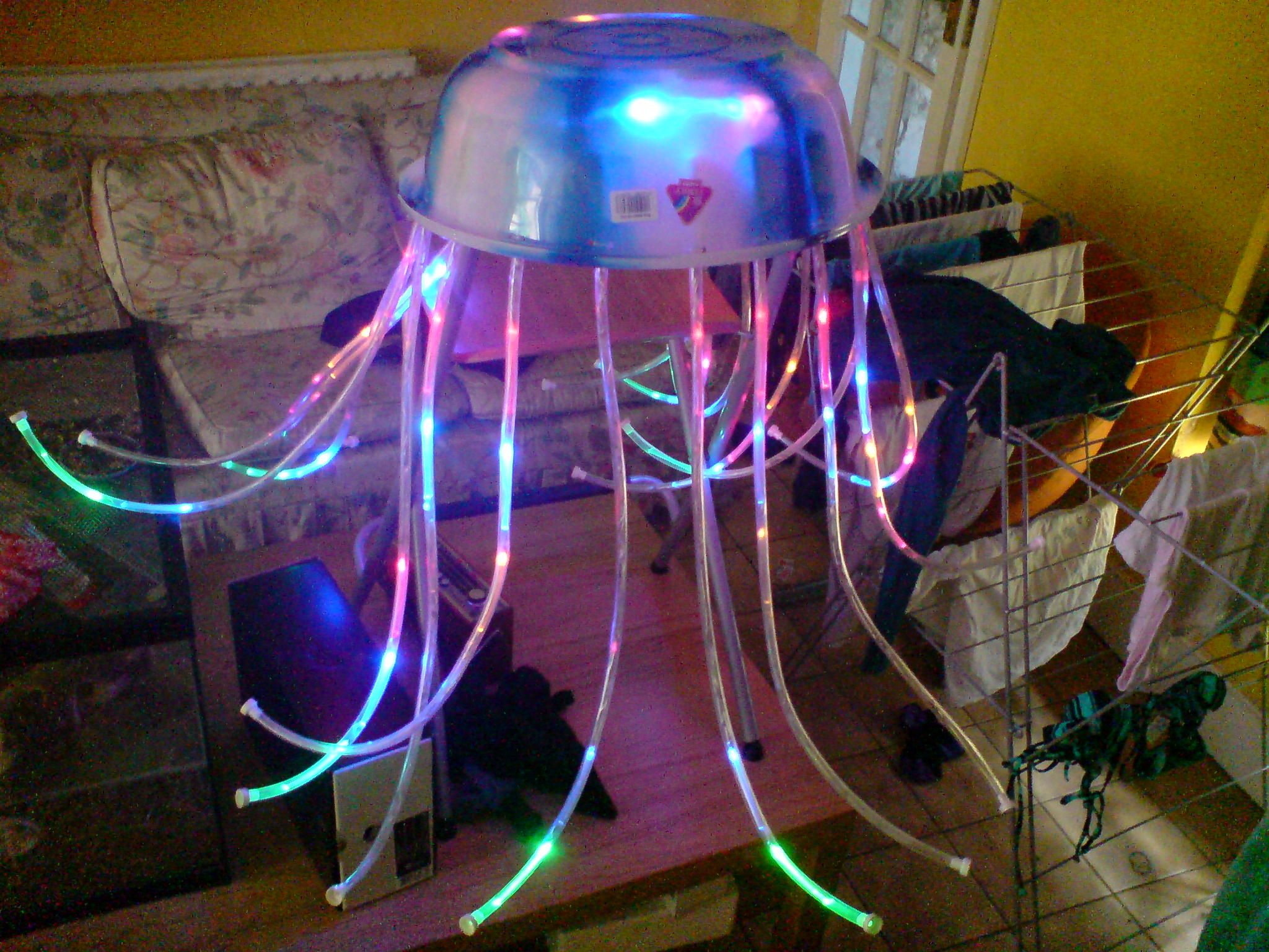 Halloween LED Jellyfish Costume 8 Steps (with Pictures) Instructables