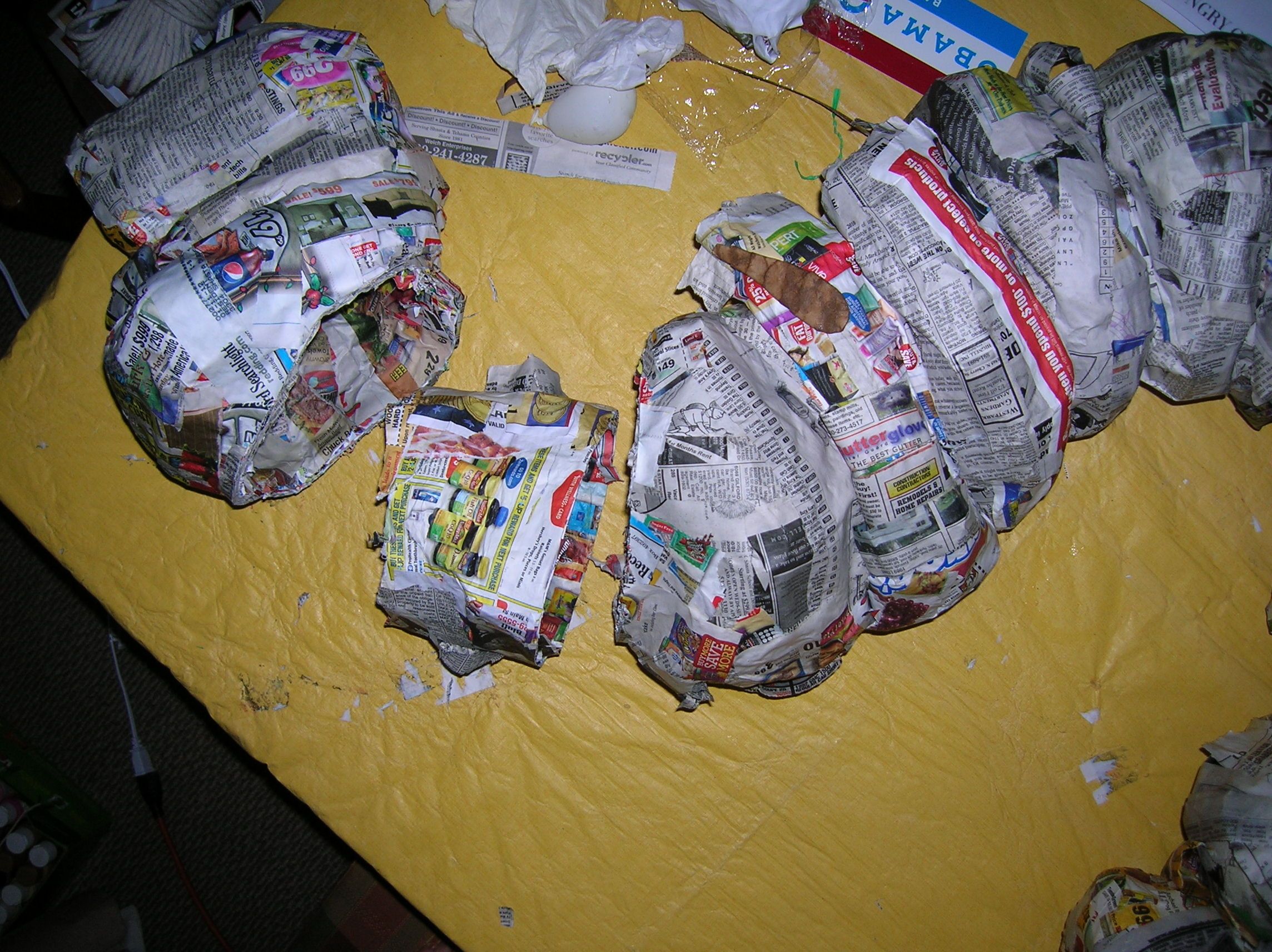 Papier Mache "Very Hungry Caterpillar" (with Pictures) Instructables