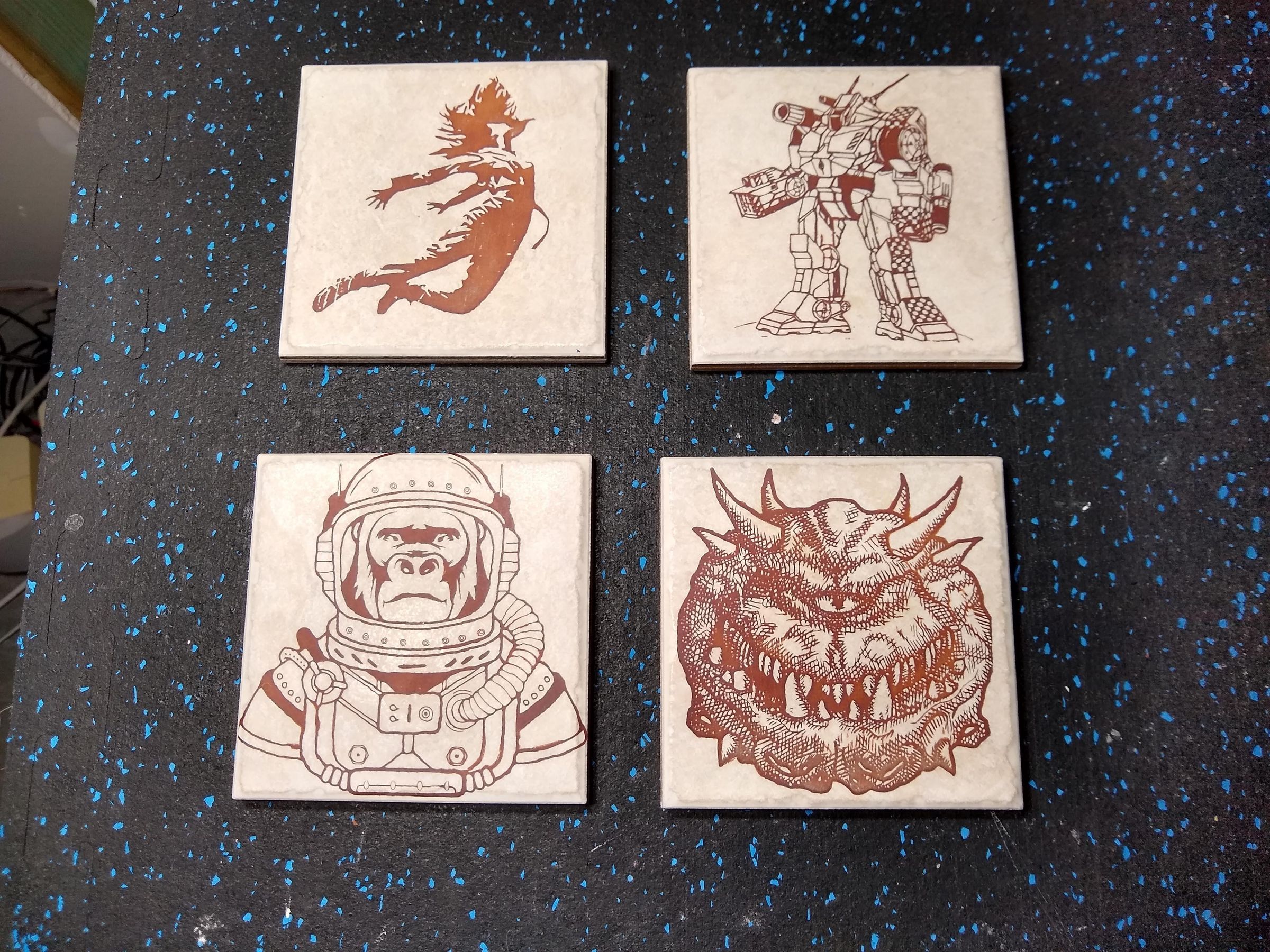 DIY Ceramic Decals From Your Laser Printer (Update and Tape