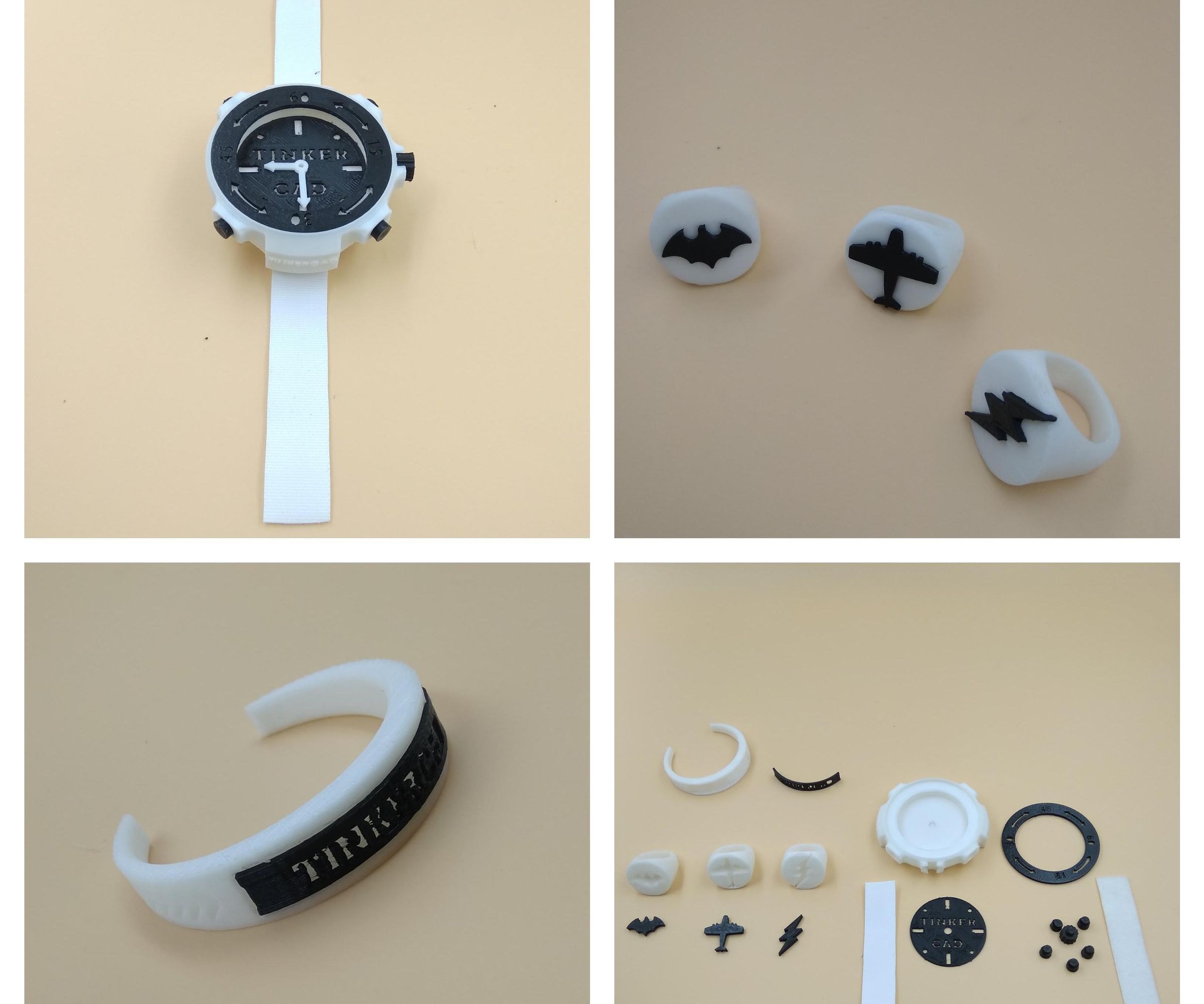 3d designed and 3d printed jewelry DIY Project DIY Project Image