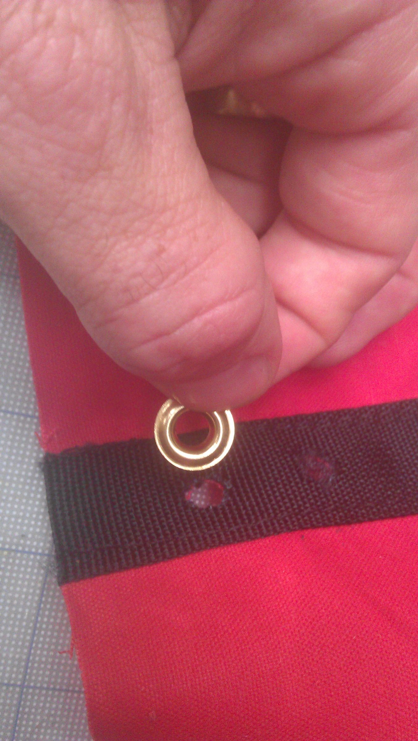 How to Set an Eyelet (grommet) 3 Steps (with Pictures) Instructables