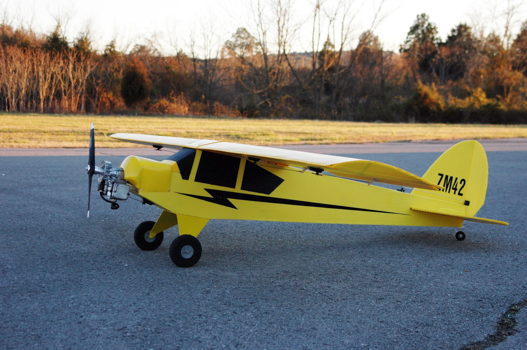 Aluminium rc plane Clearance