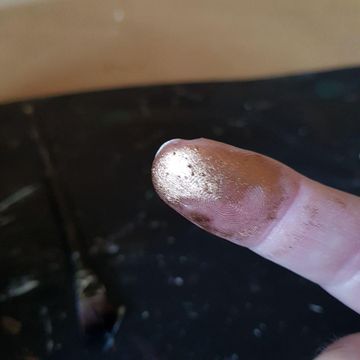 Adding the Metallic Wax Paste