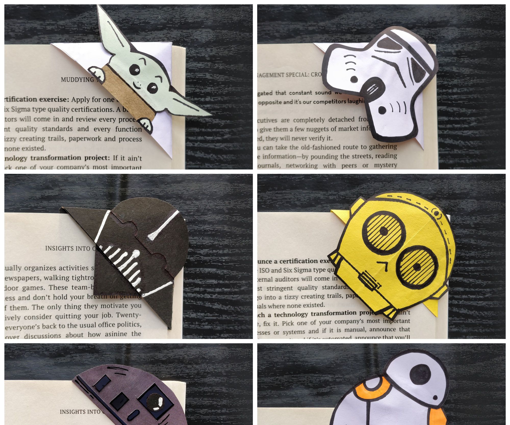 STAR WARS Corner Bookmarks 3 Steps (with Pictures) Instructables