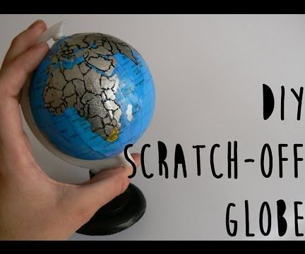 Scratch-Off Globe