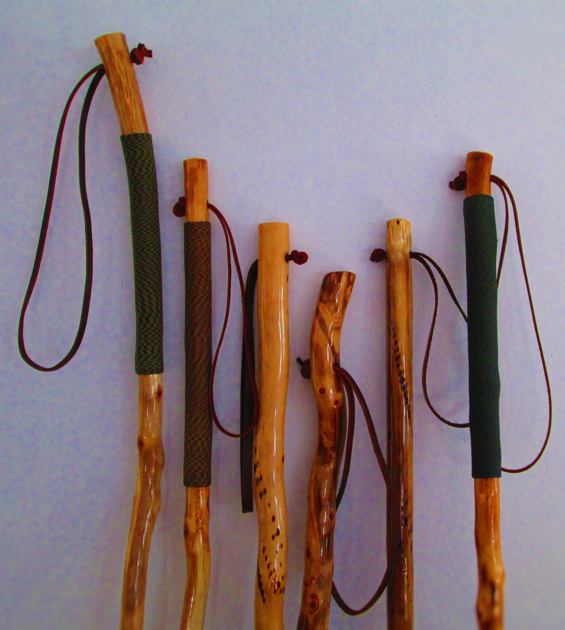 Rope Handgrip for Hiking Stick 7 Steps Instructables