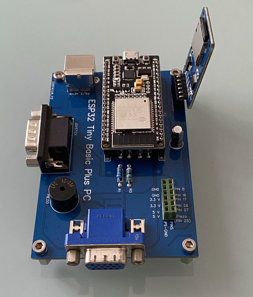 ESP32 PC With Tiny Basic on Steroids : 5 Steps (with Pictures ...
