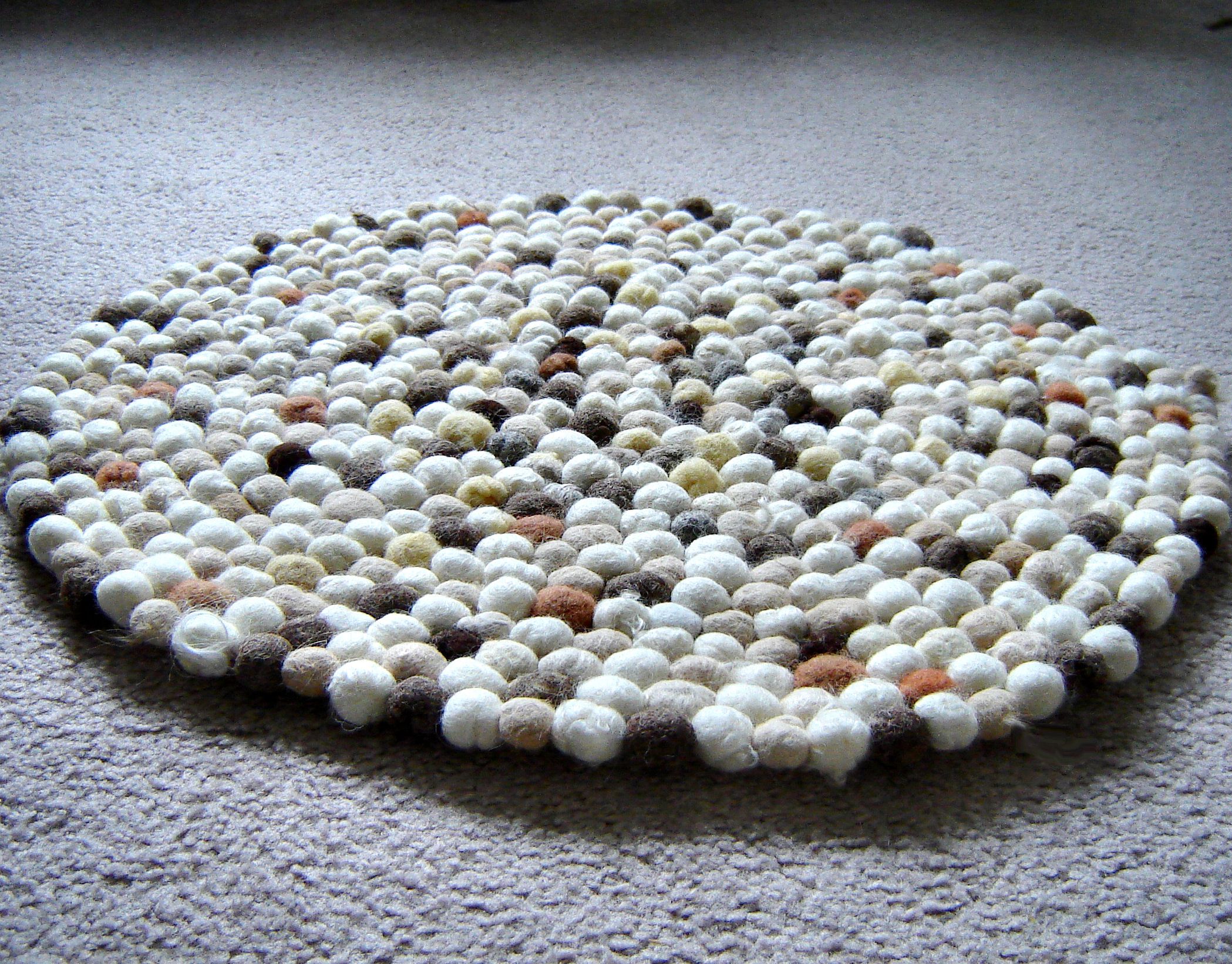 Felt Ball Rug 3 Steps (with Pictures) Instructables