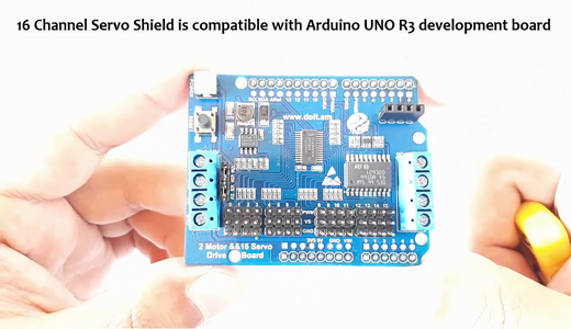 Arduino - Multi Servo Control Up to 16 With Arduino : 3 Steps ...