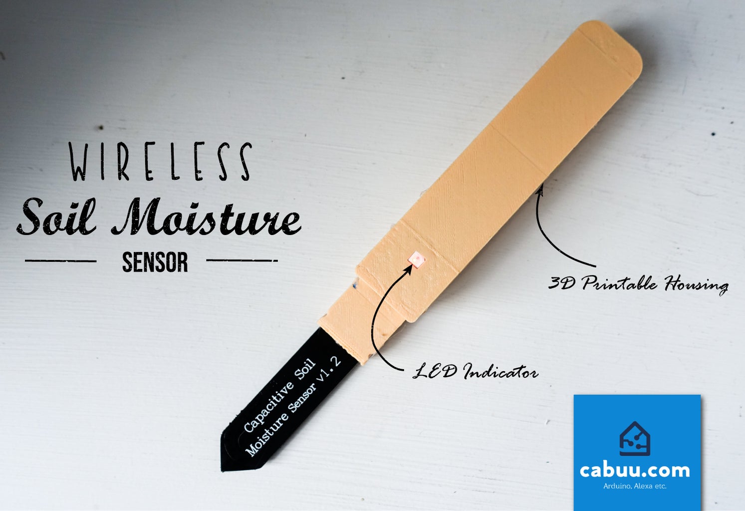 Wireless Soil Moisture Sensor : 6 Steps (with Pictures) - Instructables