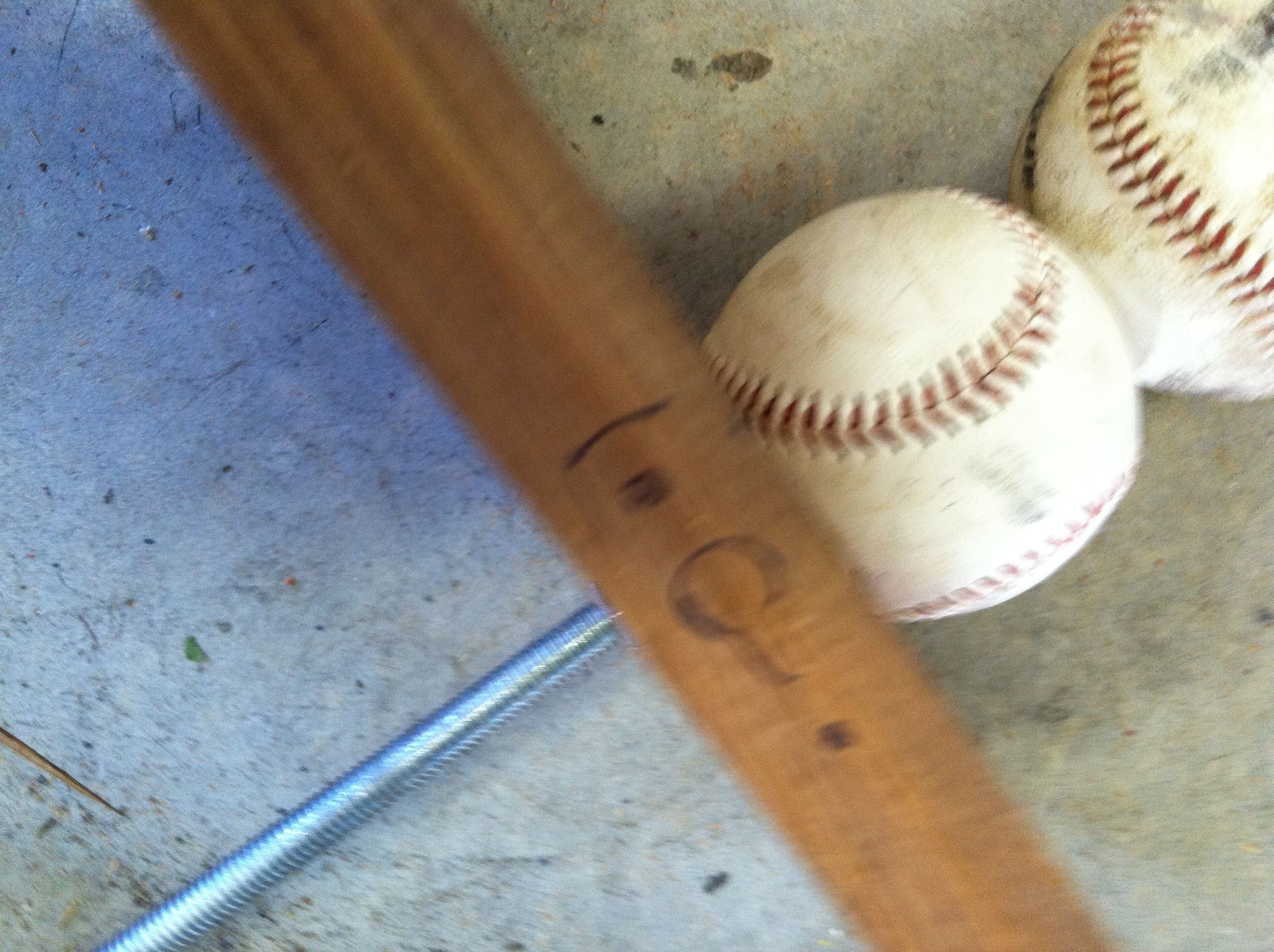 Baseball Shelf 7 Steps Instructables