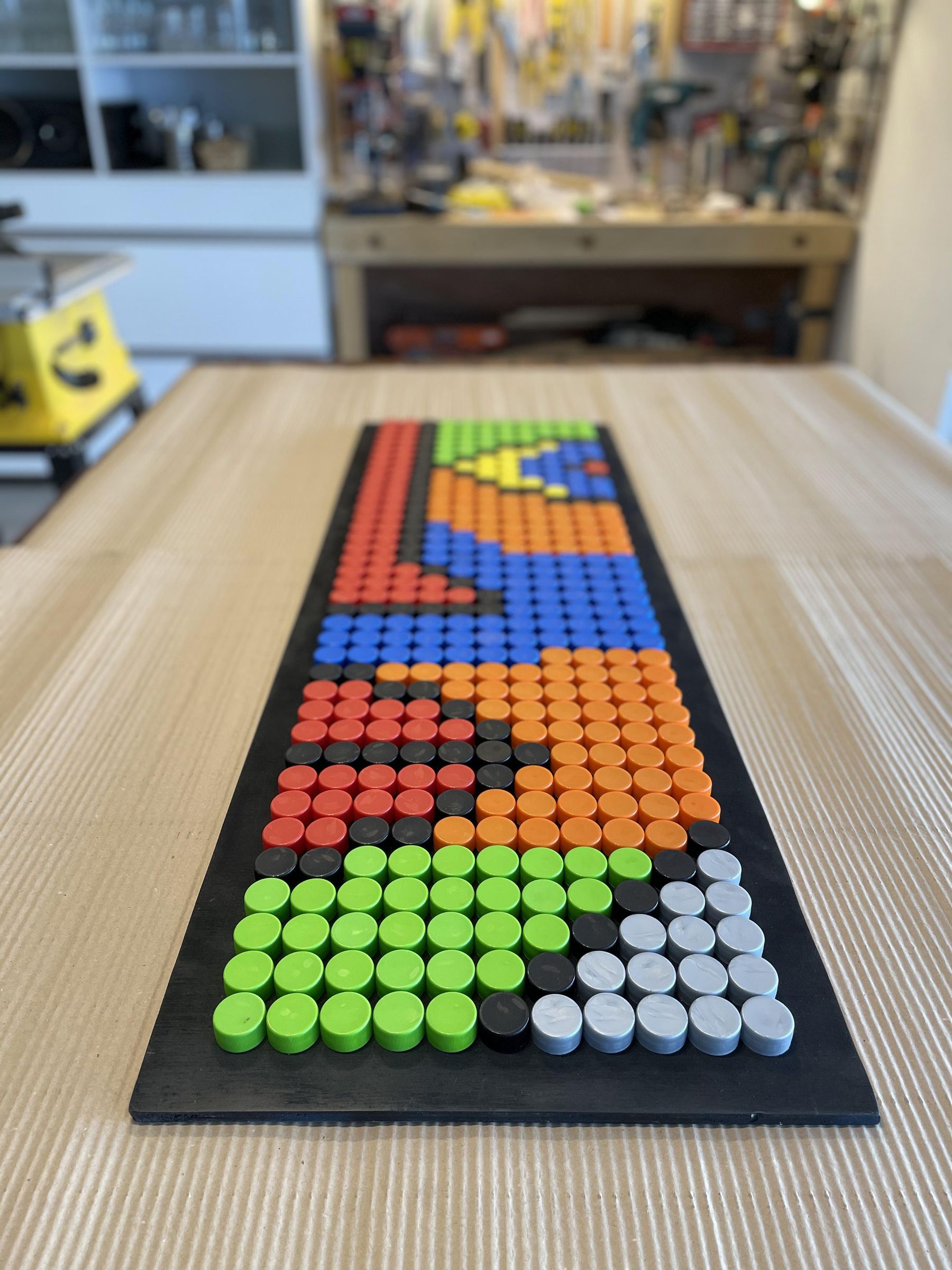 Bottle Caps Pop Art 6 Steps (with Pictures) Instructables