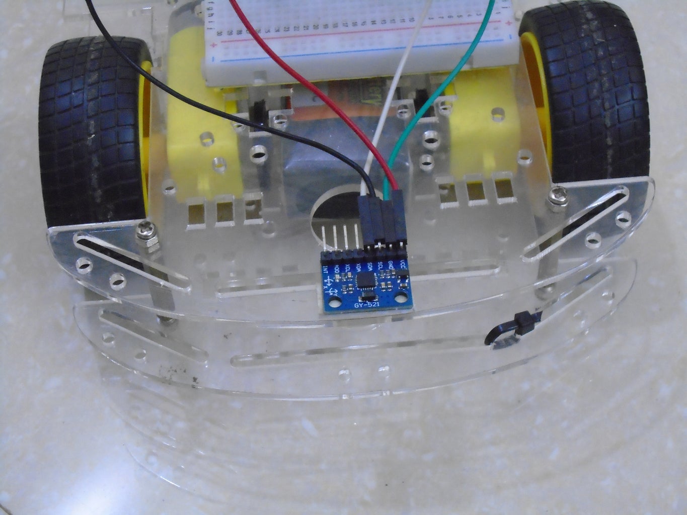 Simple MPU6050 IMU + Arduino GYRO Bot : 4 Steps - Instructables