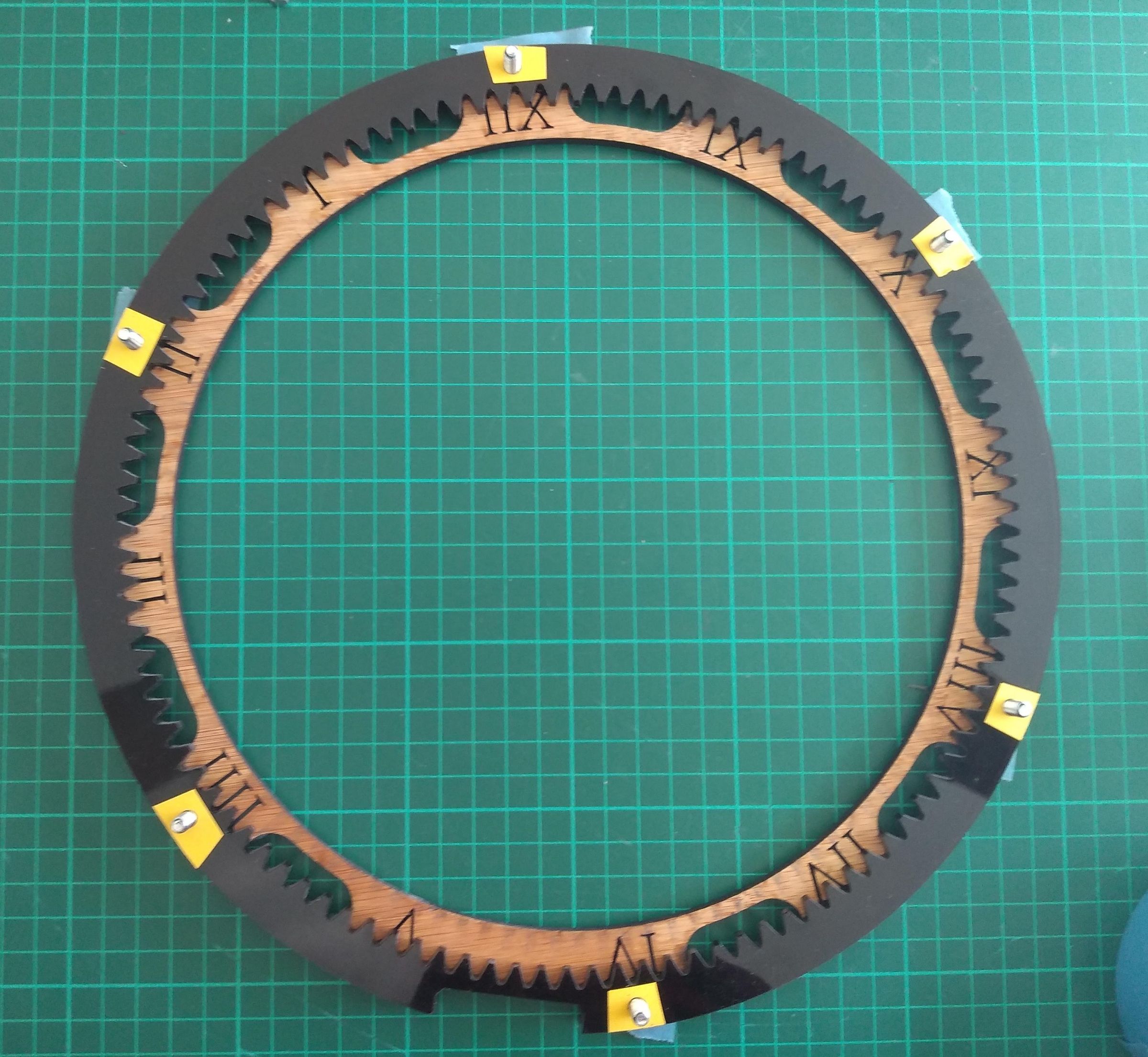Gear Clock 6 Steps (with Pictures) Instructables