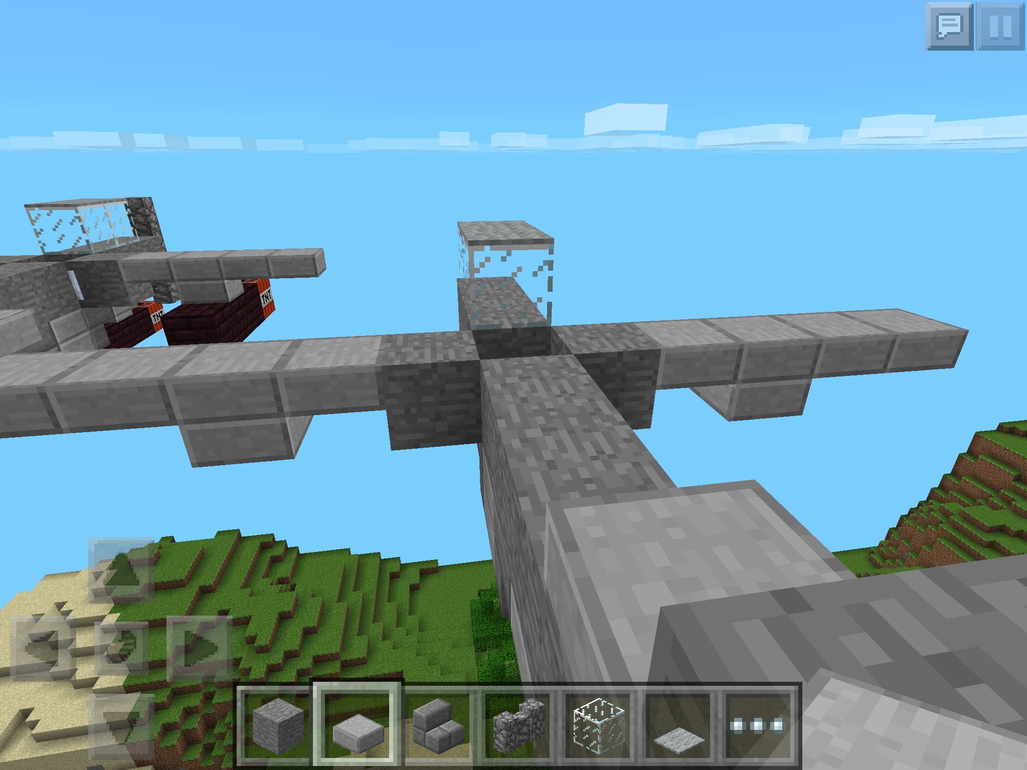 Minecraft Plane 19 Steps Instructables