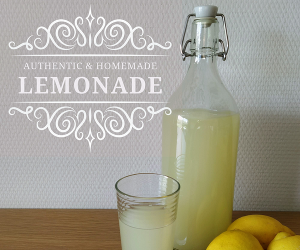 Homemade Fizzy Lemonade