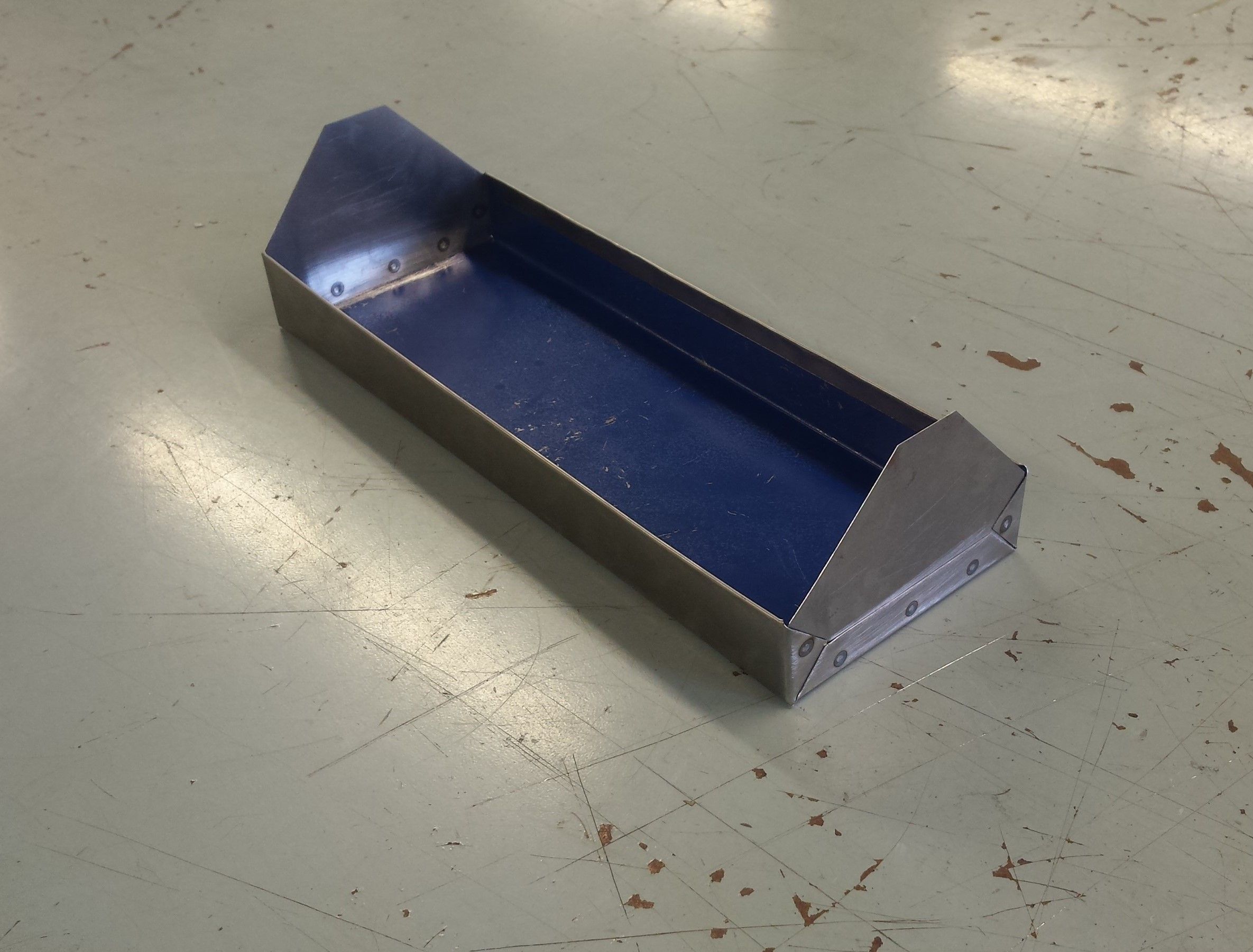 Sheet Metal Tool Tray 12 Steps (with Pictures) Instructables