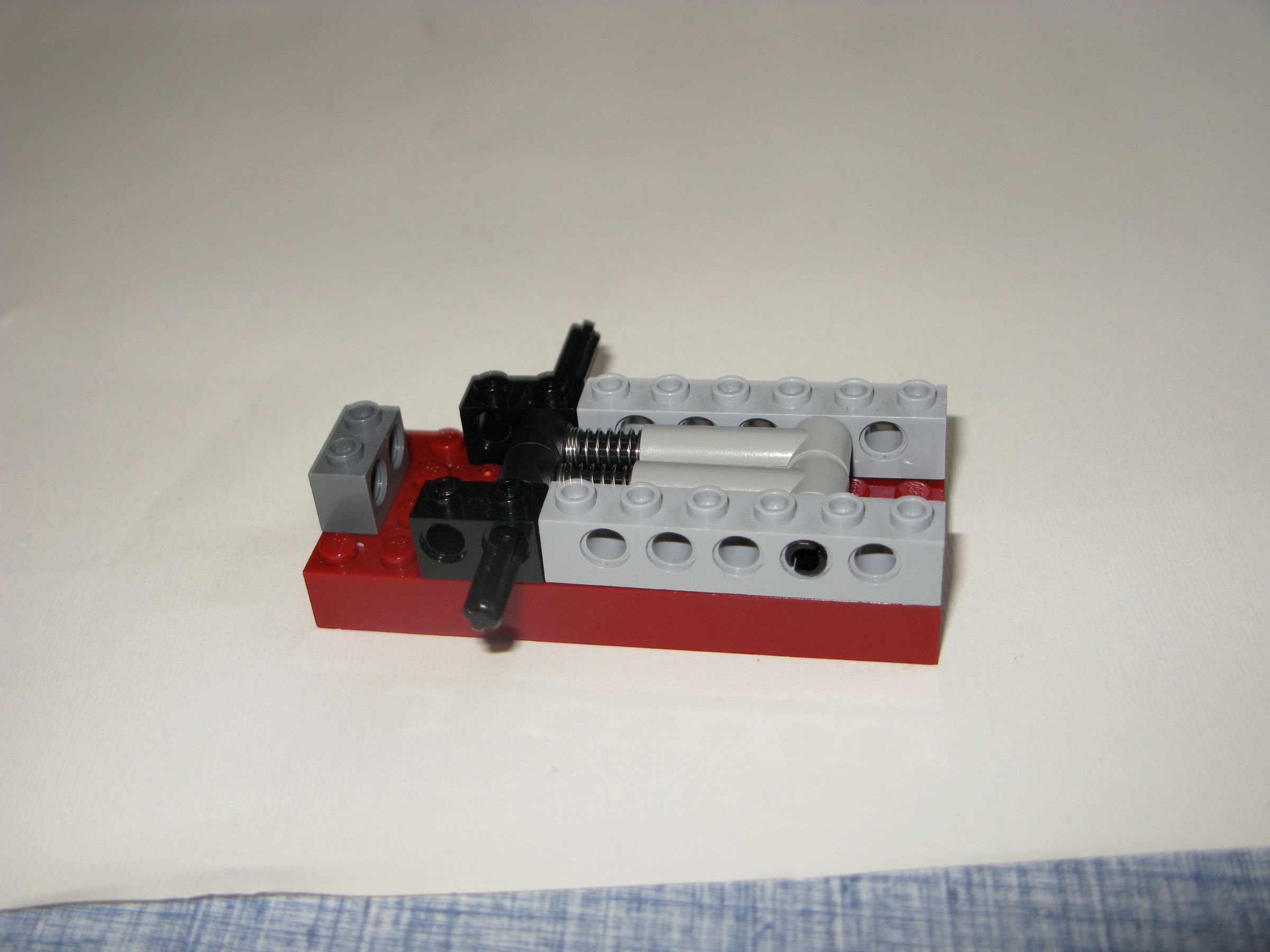 DIY guide for Lego Flick-Fire Missile Launcher with step-by-step instructions