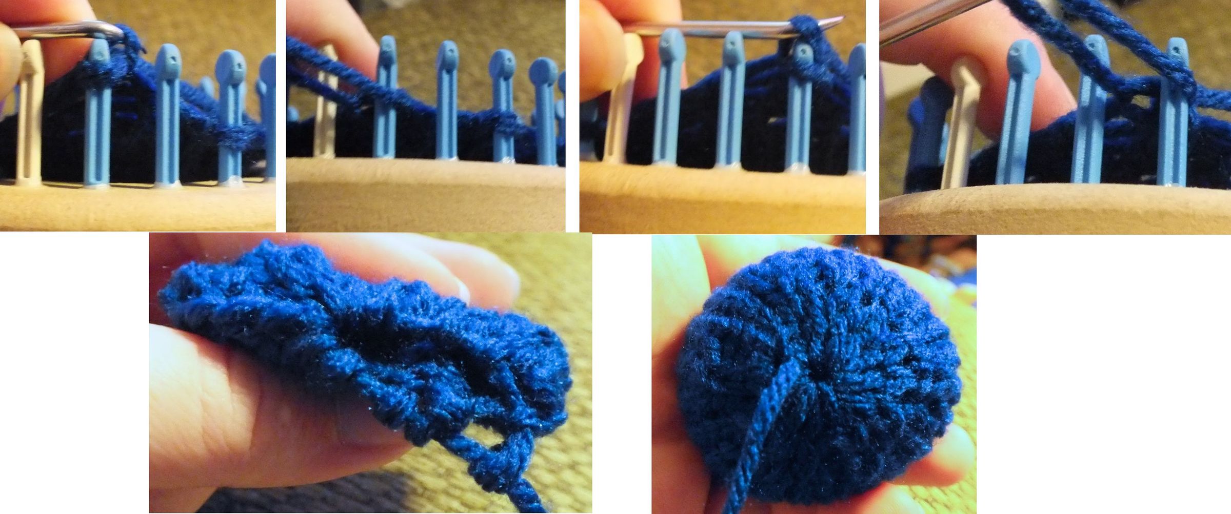 Loom Knitting Bind Offs 6 Steps (with Pictures) Instructables