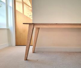 Simple Modern DIY Plywood Desk for £40 ($55)