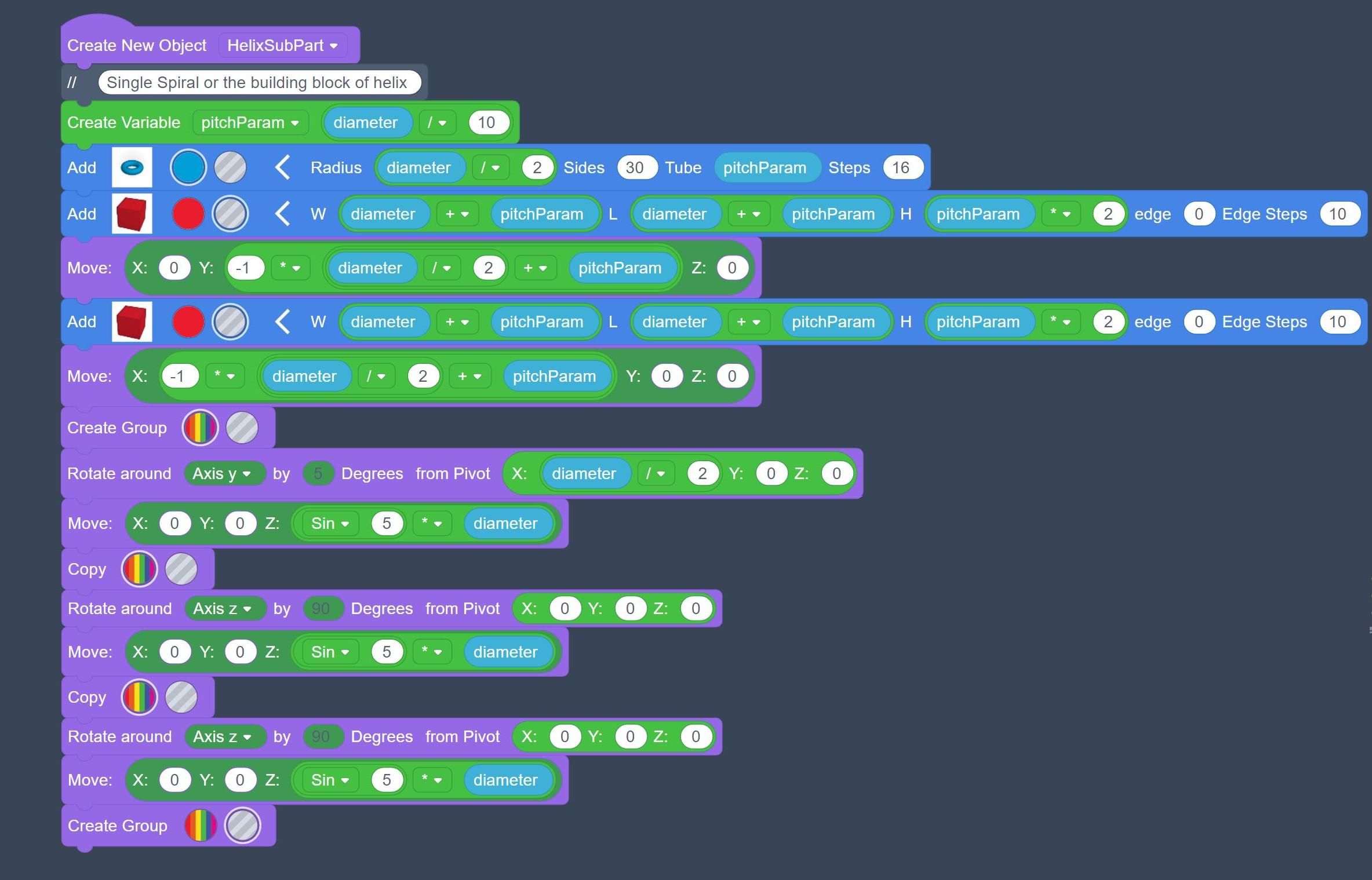 Customizable Nut & Bolt Using Tinkercad Codeblocks 5 Steps (with
