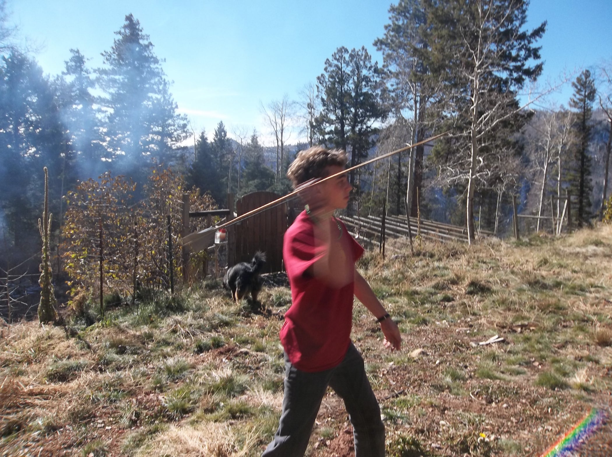 The Pathfinder Dart Atlatl Using String(With Duct Tape Fletching) 6