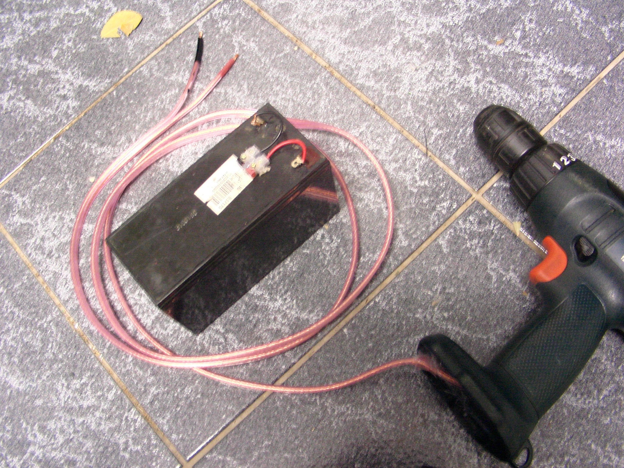 Simple 12V Cordless Drill Hack!!!!! 4 Steps Instructables