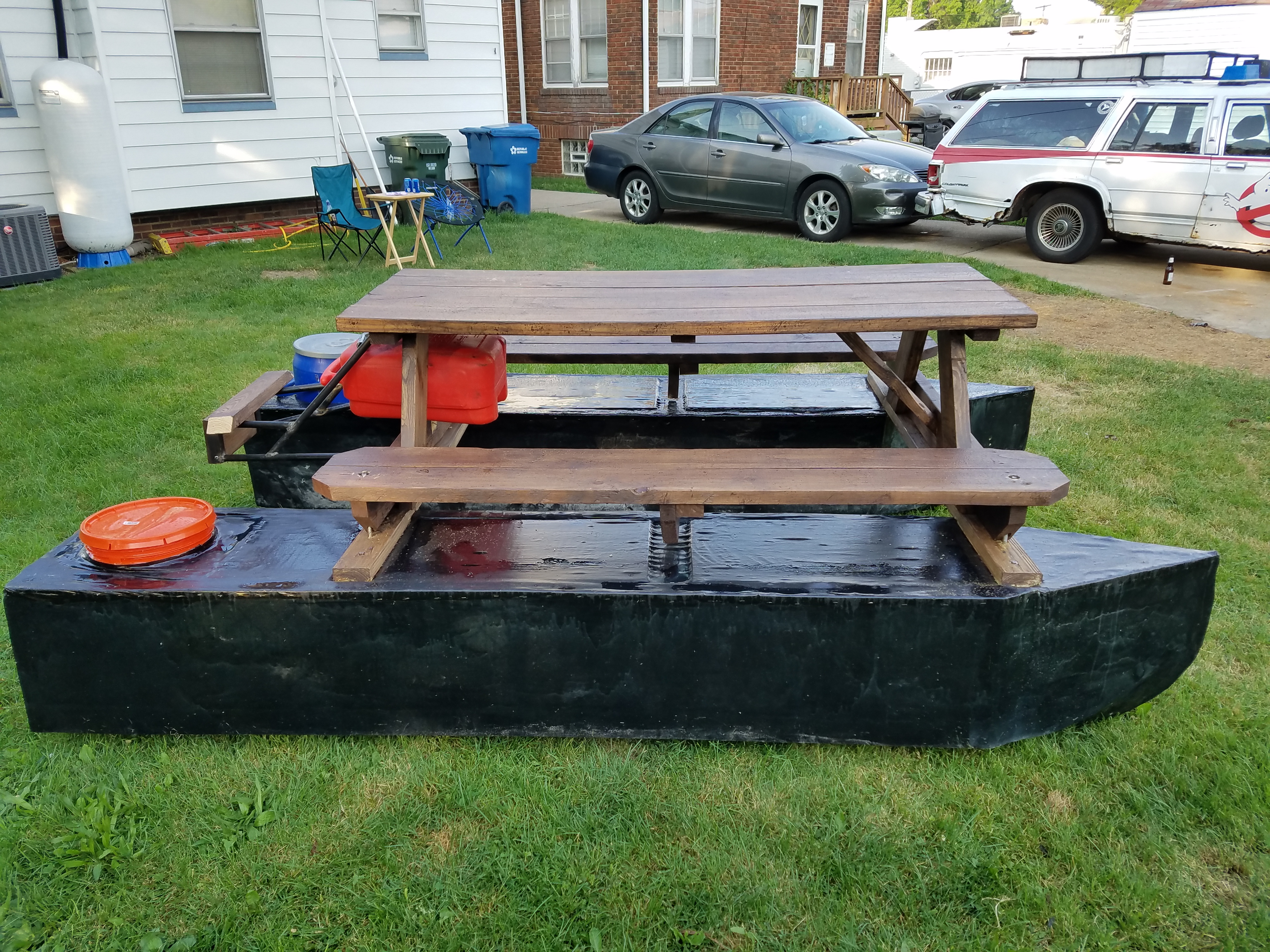 Pontoon Boat Picnic Table 8 Steps (with Pictures) Instructables