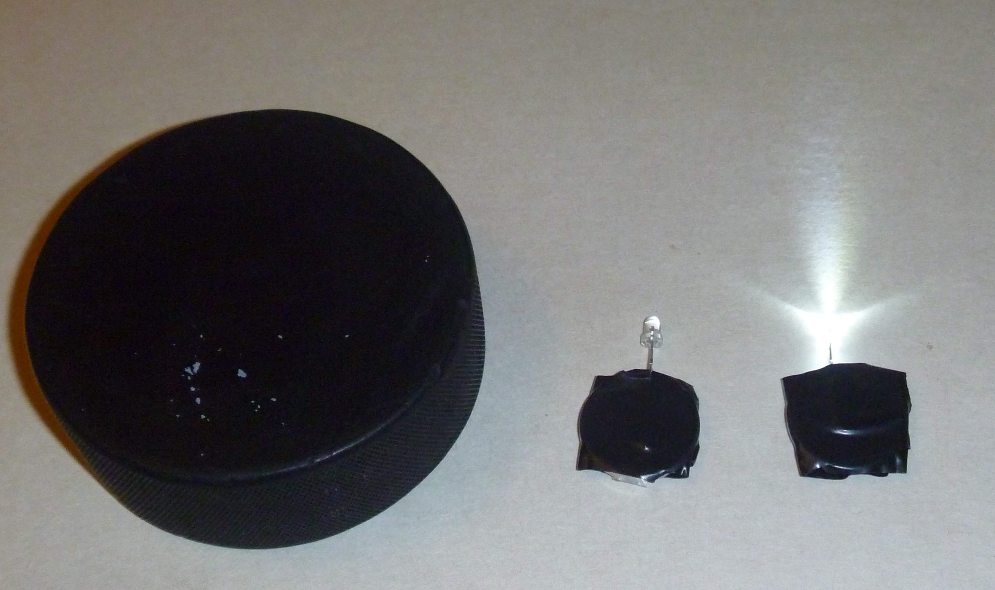 Led hockey puck lights Clearance