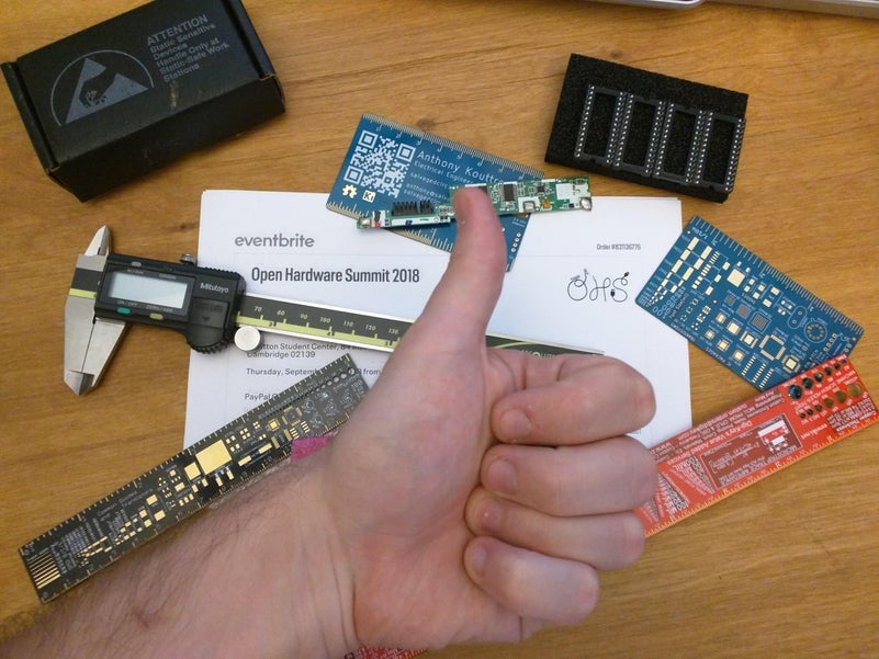 Pcb Business Card Ruler With Qr And Nfc 16 Steps With Pictures Instructables