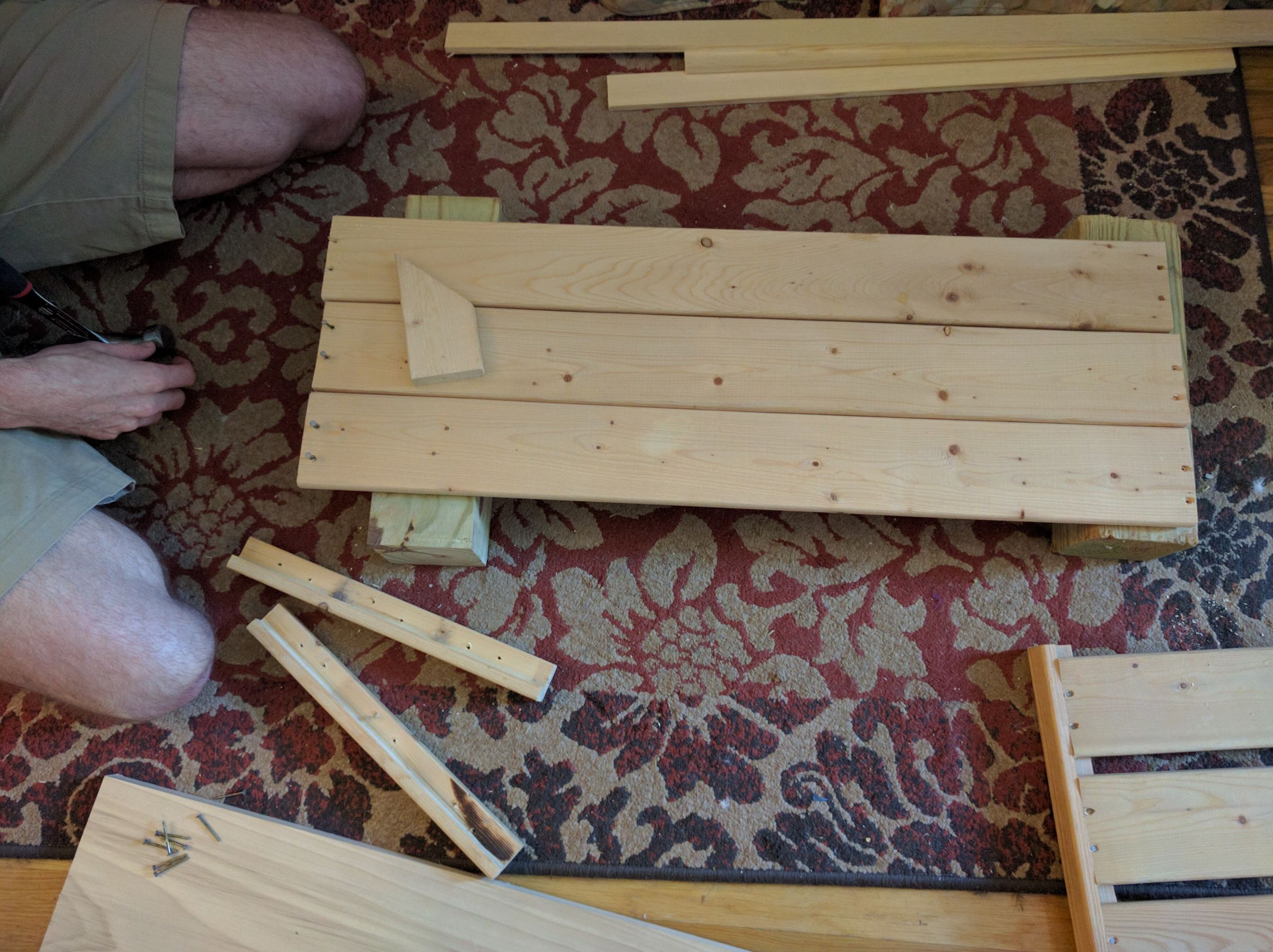 Hidden Litter Box With Delittering Cat Walk 4 Steps (with Pictures