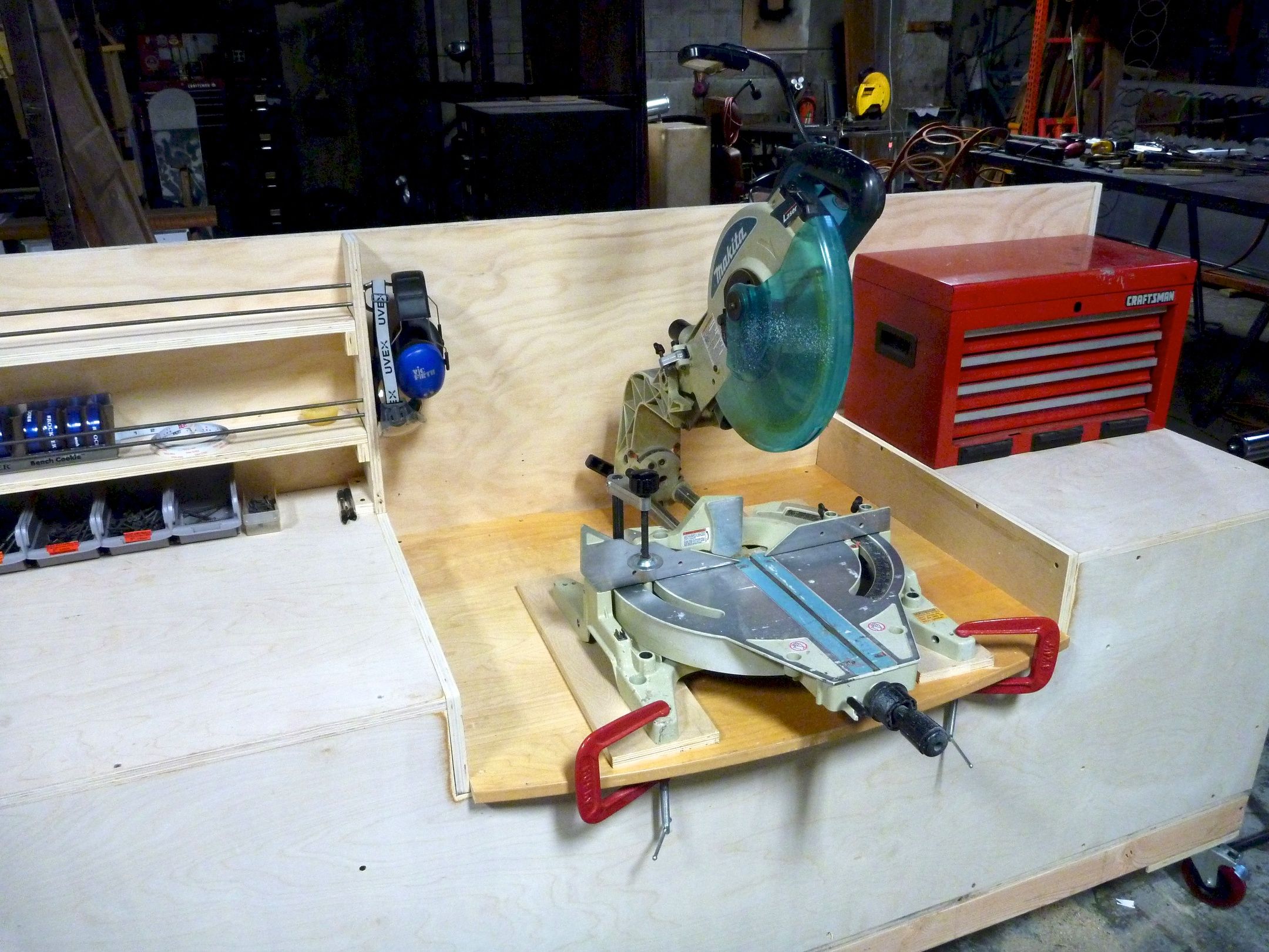 Combo Miter Saw Station Lumber Rack 13 Steps (with Pictures