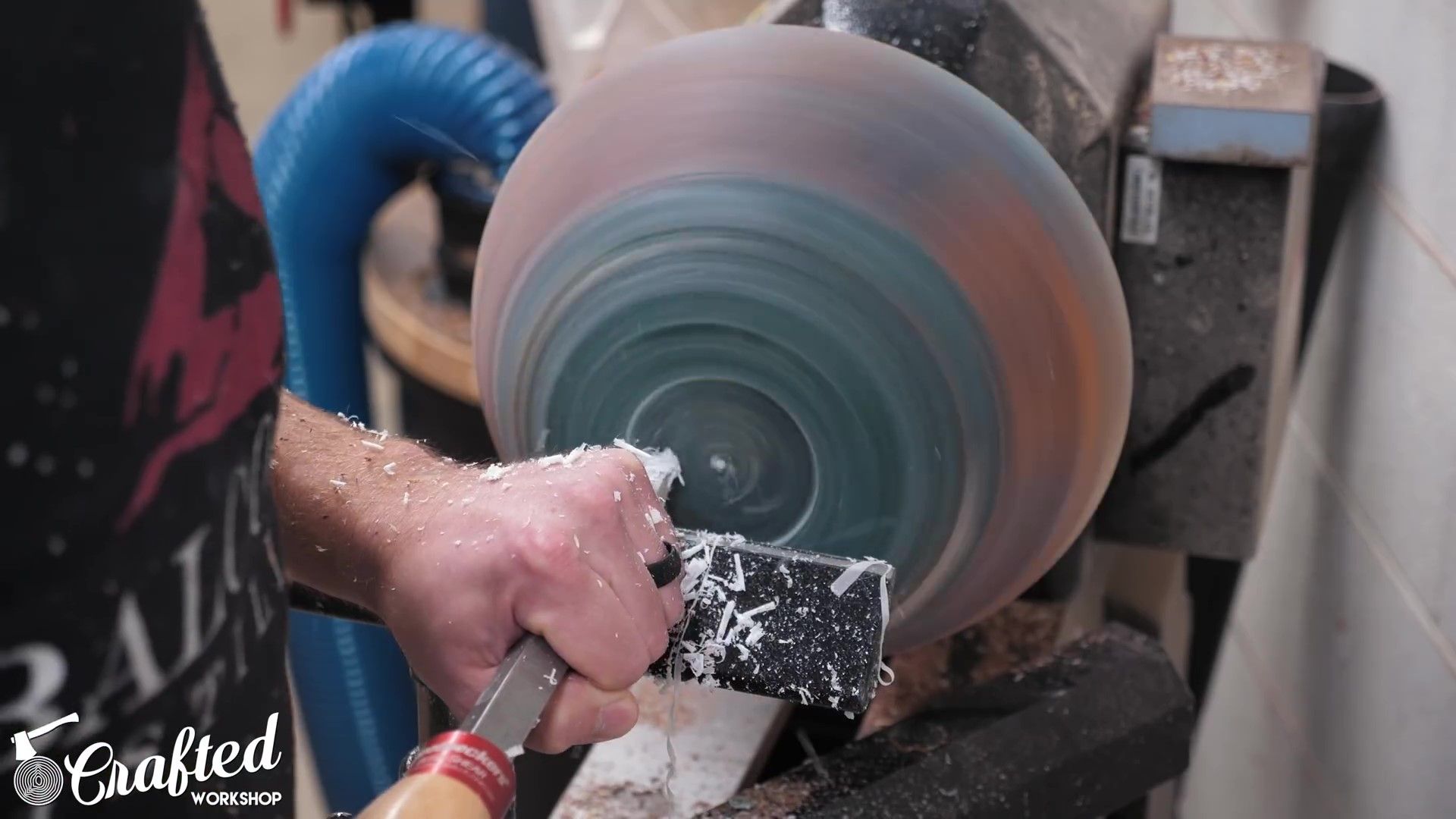 Epoxy Resin and Scrap Wood Bowl // Woodturning How To 10 Steps